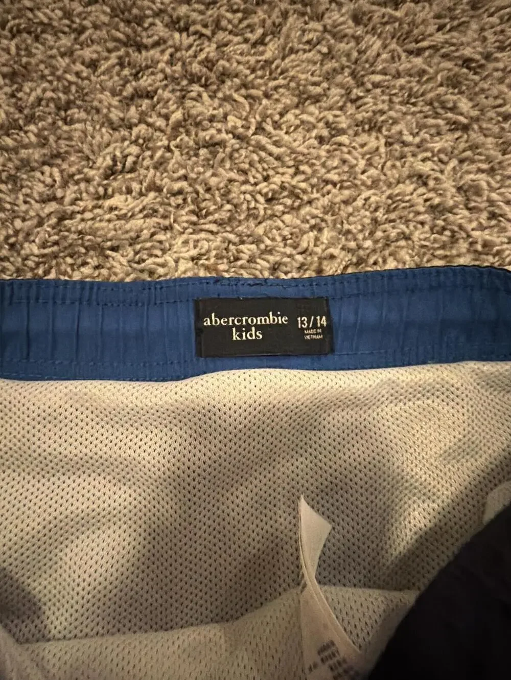Abercrombie Kids Colorblock Swim Trunks 13/14